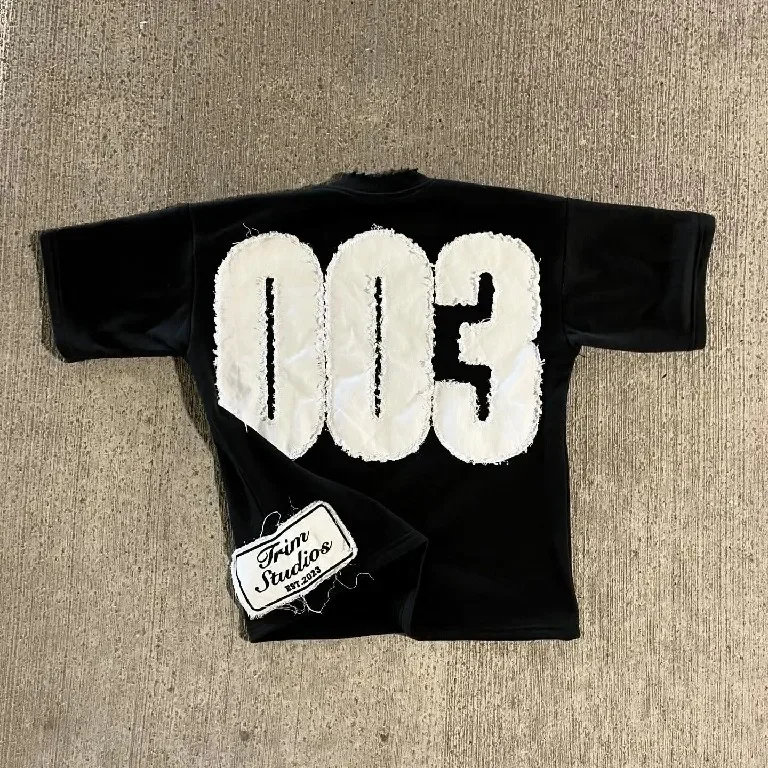 Men'S Gothic Formal Wear - Street wear black T-shirt for men