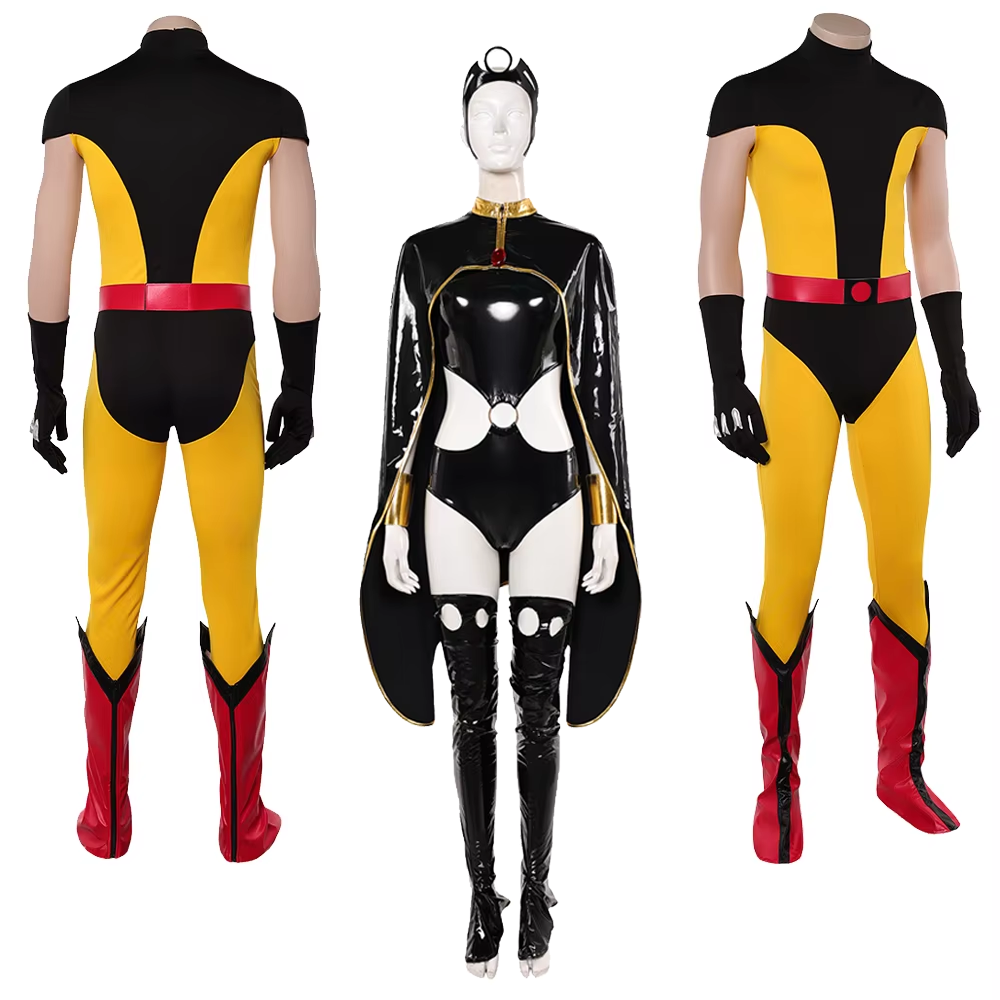 Men'S Formal Wear Belt - Wolf Logan Cosplay Bodysuit Storm Ororo
