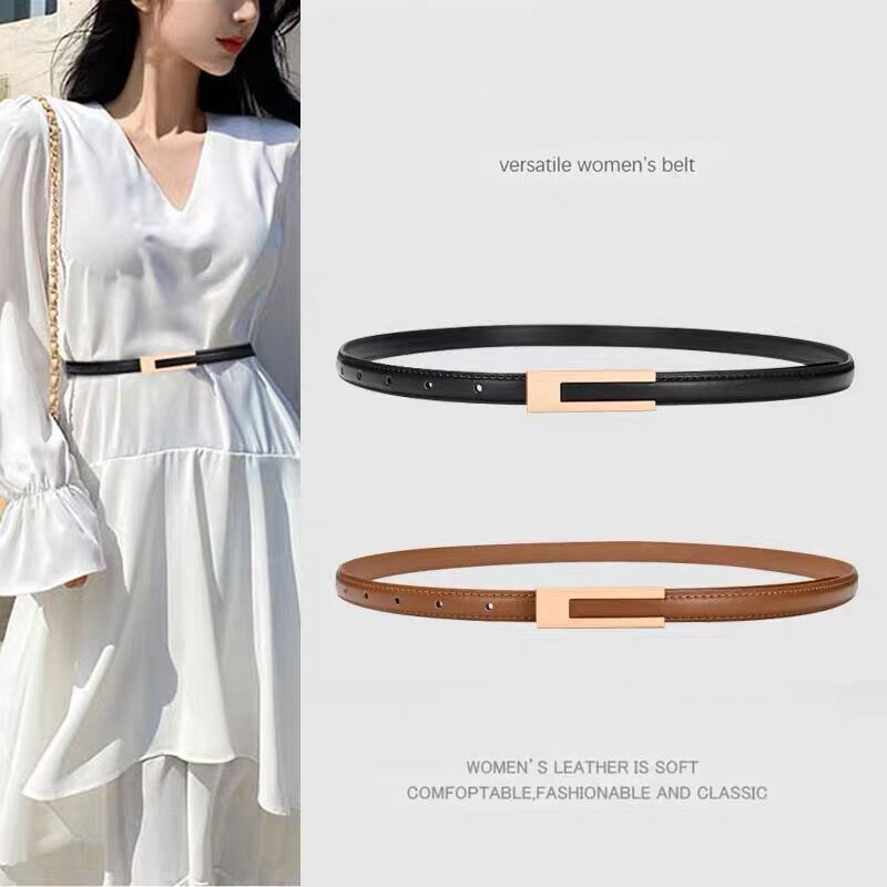 Men'S Formal Wear Belt - Women's Genuine Leather Belt Fashion Cowhide