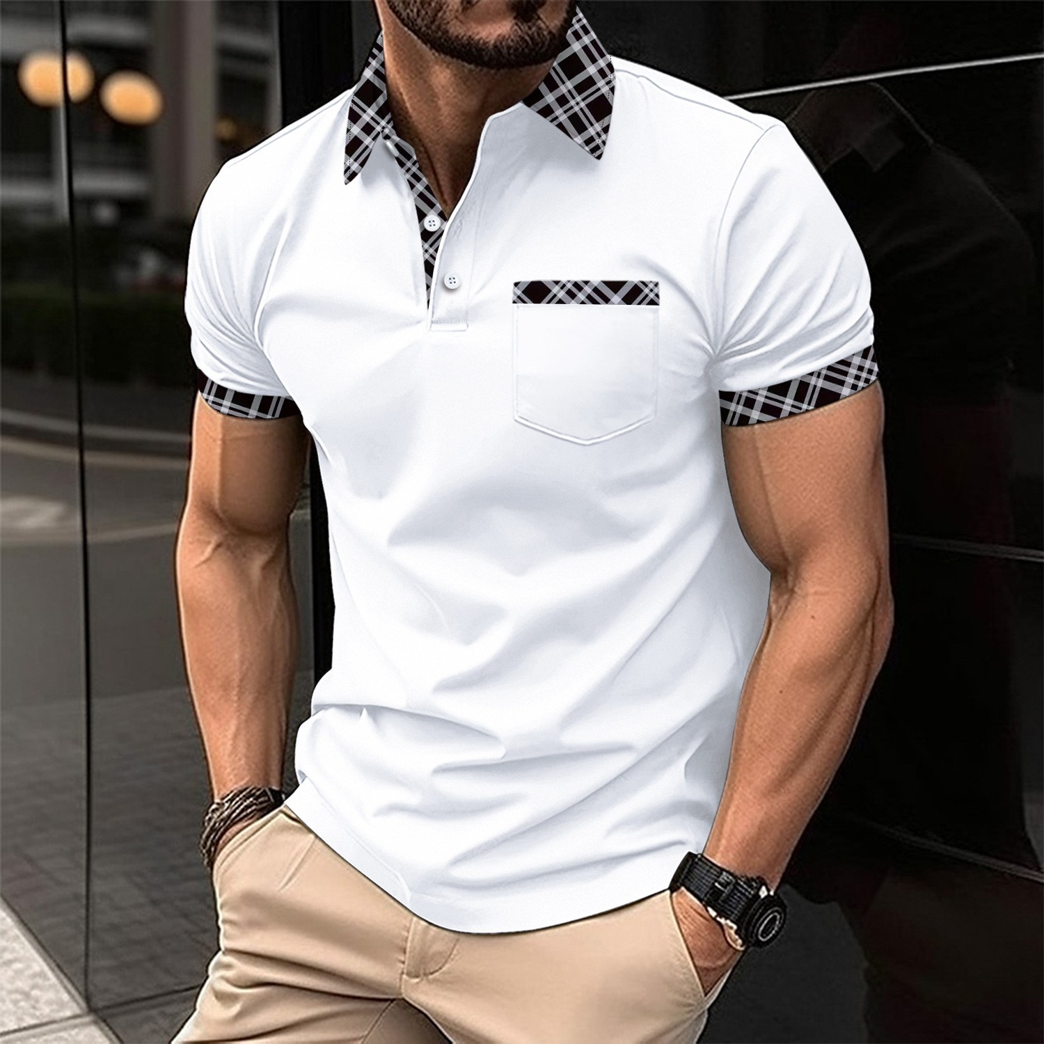 Men's casual breathable comfor - огляд і ціна Men Formal Wear Combination