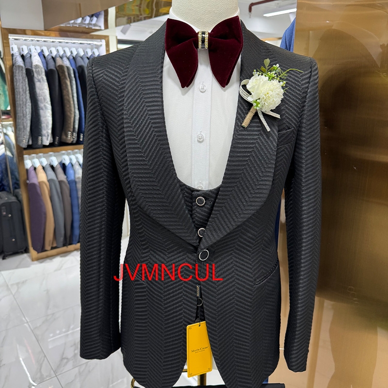Men's Modern 3 Piece Suit Slim - огляд і ціна Men'S Formal Wear For Reception