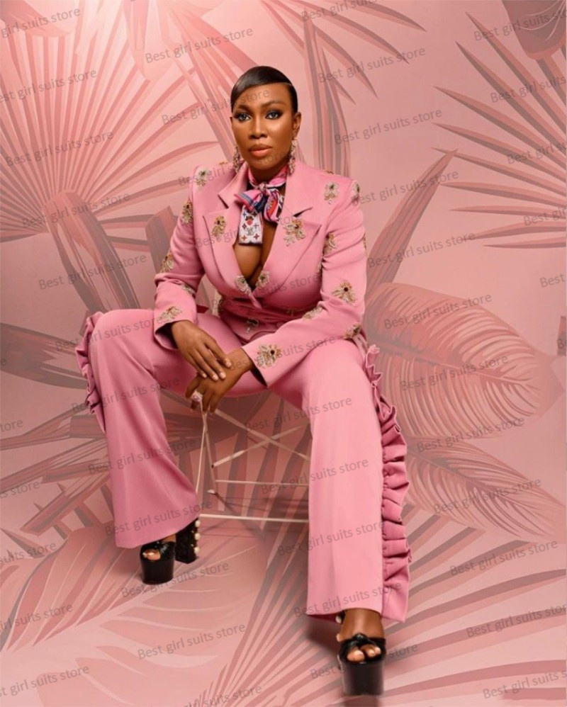 Pink Wedding Women Suit Set Bl - огляд і ціна Men'S Formal Wear For Wedding Guest