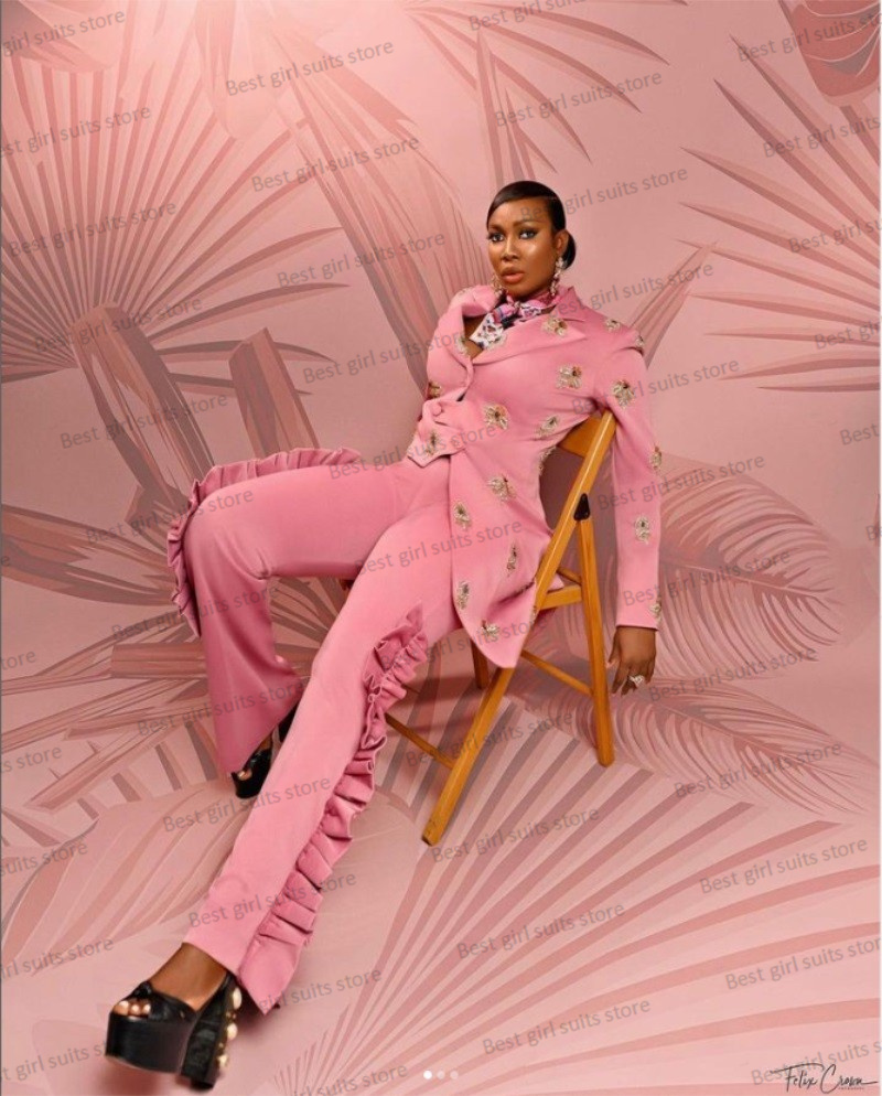 Pink Wedding Women Suit Set Bl - огляд і ціна Men'S Formal Wear For Wedding Guest