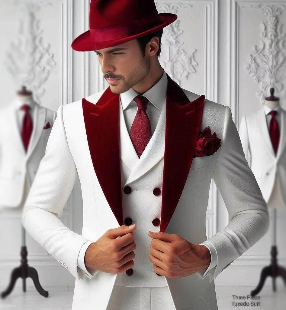 Formal Man Tuxedos Velvet Coll - огляд і ціна Men'S Formal Wear For Graduation