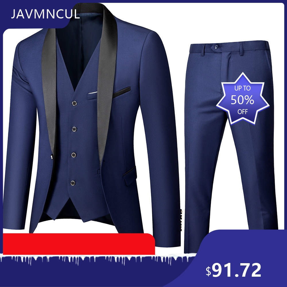 Men's Wedding 3 Piece Suit Set - огляд і ціна Men'S Formal Wear For Graduation