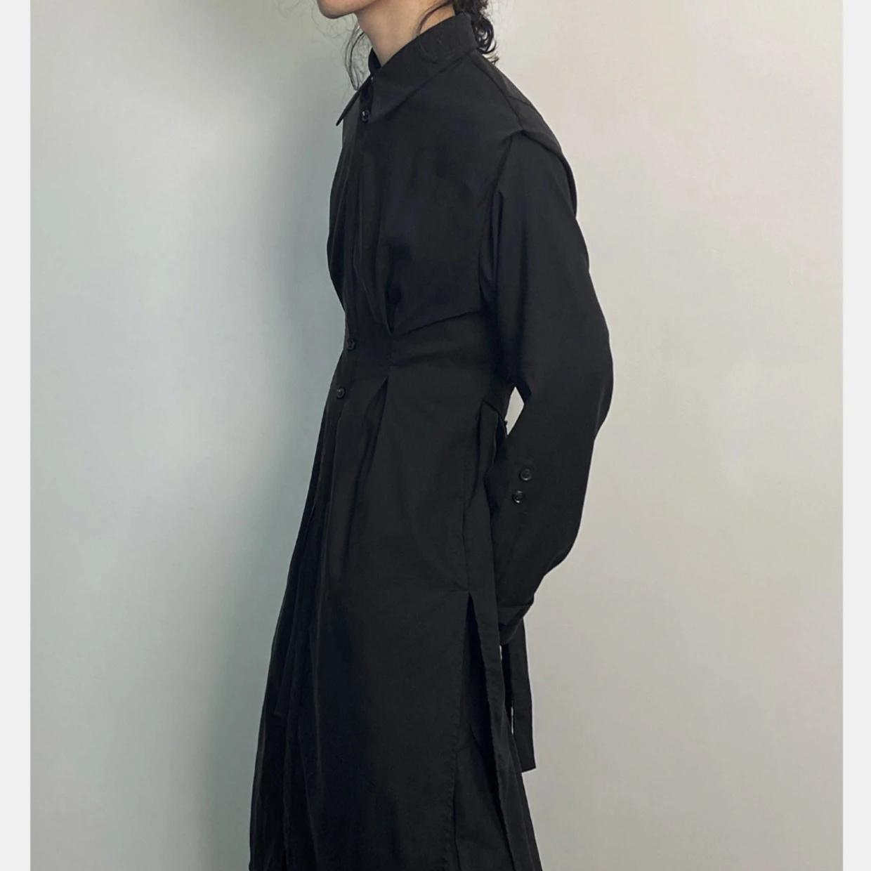 Y2K Gothic Trench Coat Men Dar - огляд і ціна Men'S Formal Wear Belt