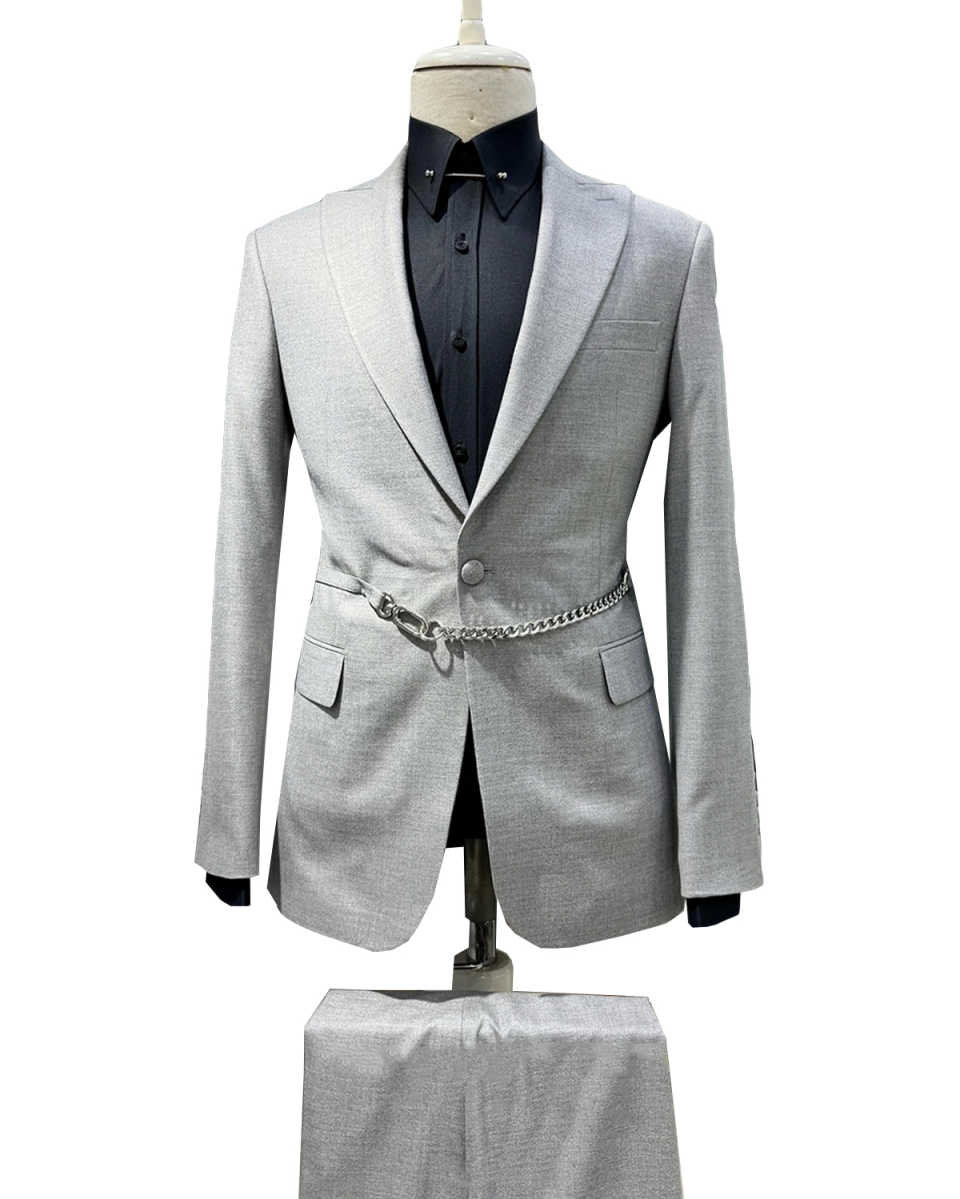 Casual Men Suits 3 Pieces Jack - огляд і ціна Men'S Formal Wear Belt