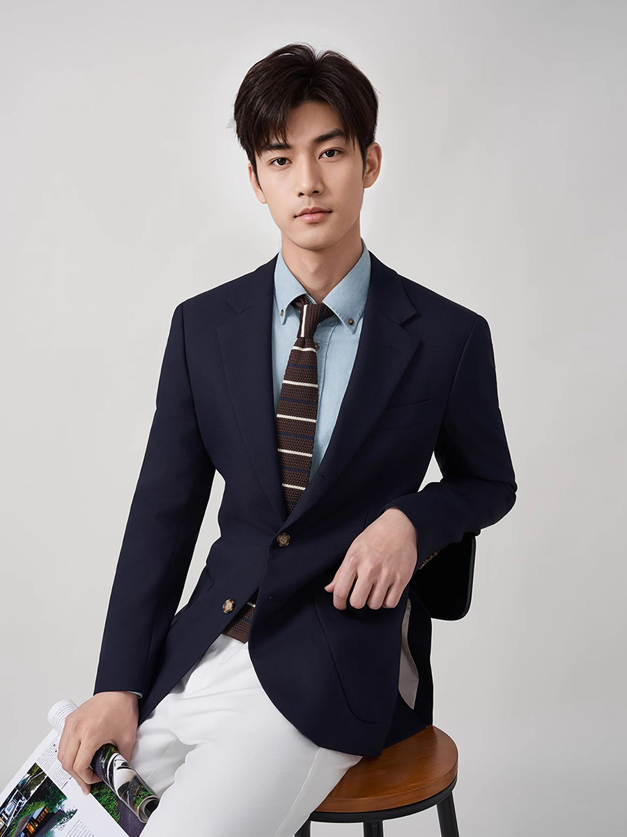 Men's 50% Wool Blazer for Teen - огляд і ціна Men'S Formal Wear For Graduation