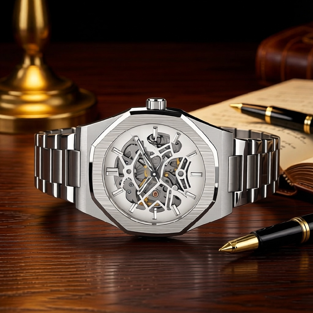 FORSINING Skeleton Mechanical  - огляд і ціна Men'S Formal Wear Watches