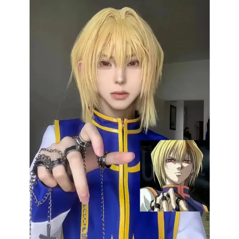 Anime HUNTER X HUNTER Kurapika - огляд і ціна Men Formal Wear Vest