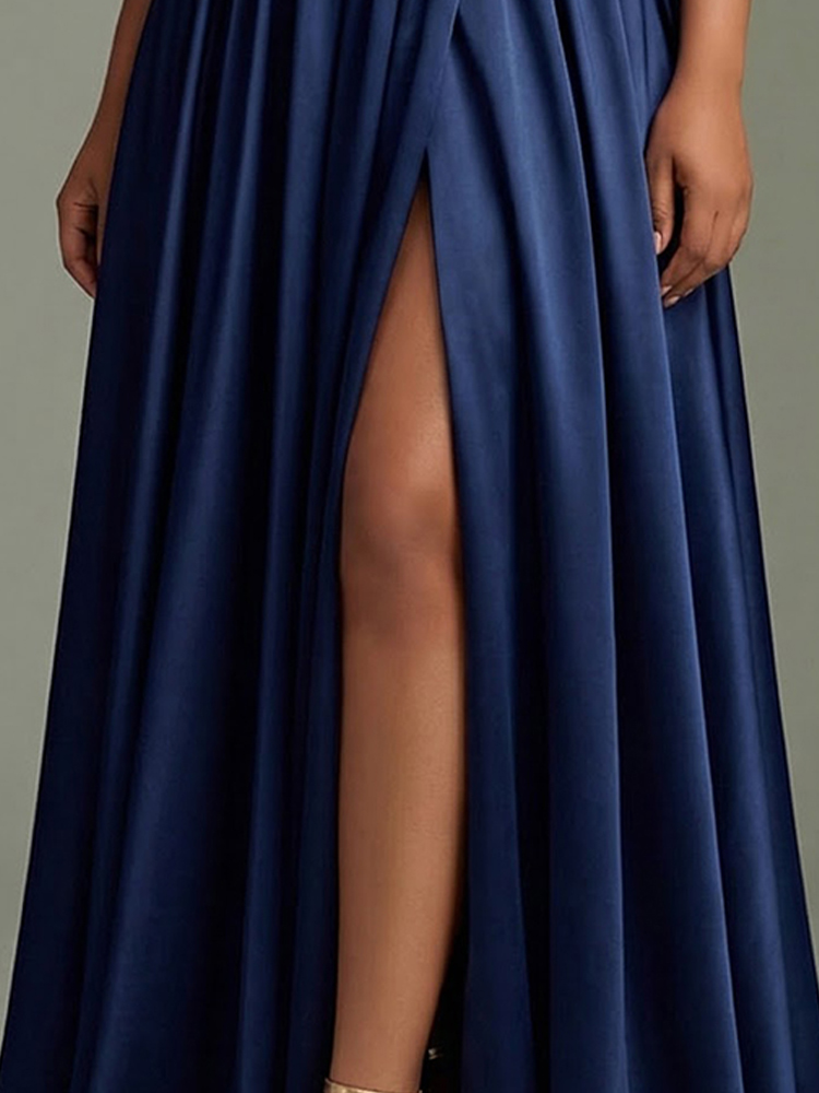 Elegant Women's Navy Satin For - огляд і ціна Men'S Formal Wear For Wedding Guest