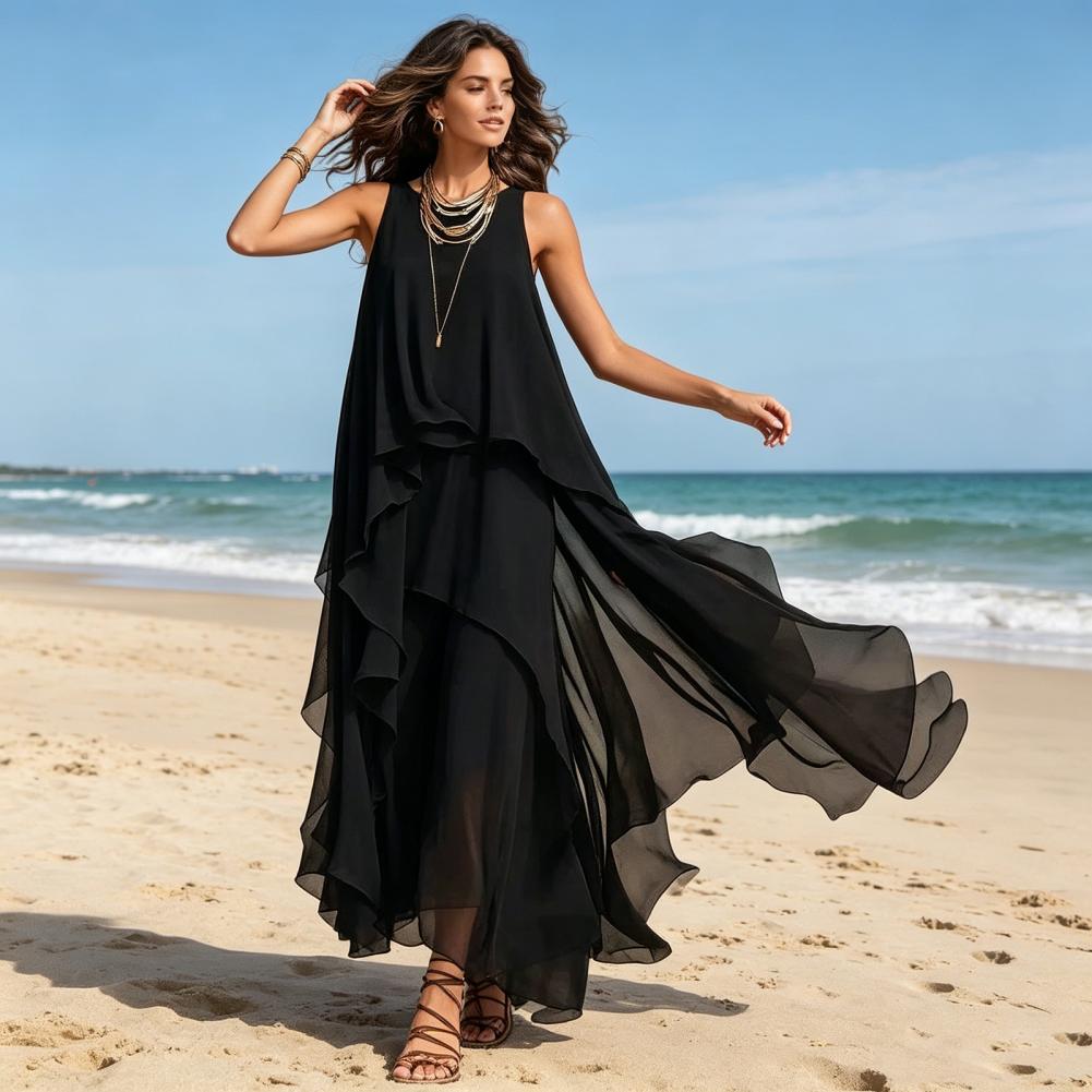 Women's Flowy Chiffon Dress, S - огляд і ціна Men'S Formal Wear For Wedding Guest