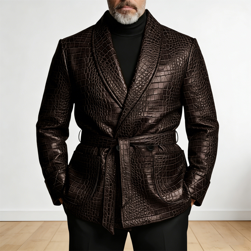  Men's Crocodile Pattern Leat - огляд і ціна Men'S Formal Wear Belt