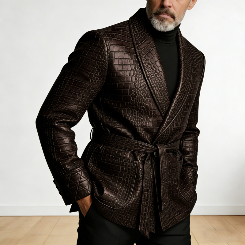  Men's Crocodile Pattern Leat - огляд і ціна Men'S Formal Wear Belt