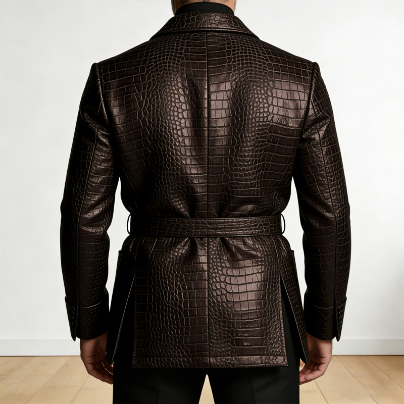  Men's Crocodile Pattern Leat - огляд і ціна Men'S Formal Wear Belt
