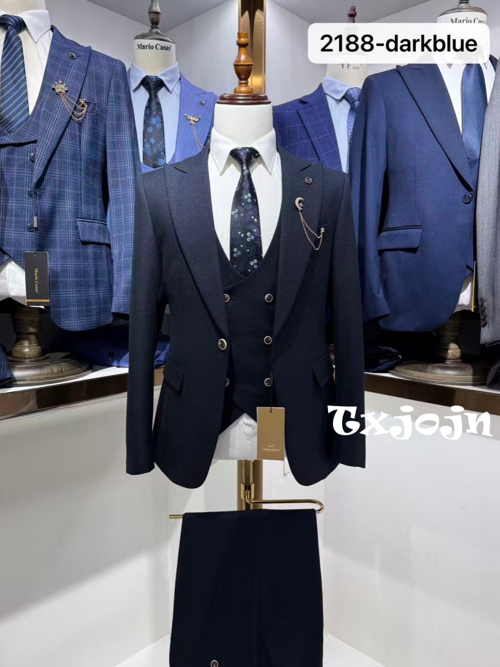 Dark Blue Men's Formal Suit Se - огляд і ціна Men'S Formal Wear For Wedding Guest
