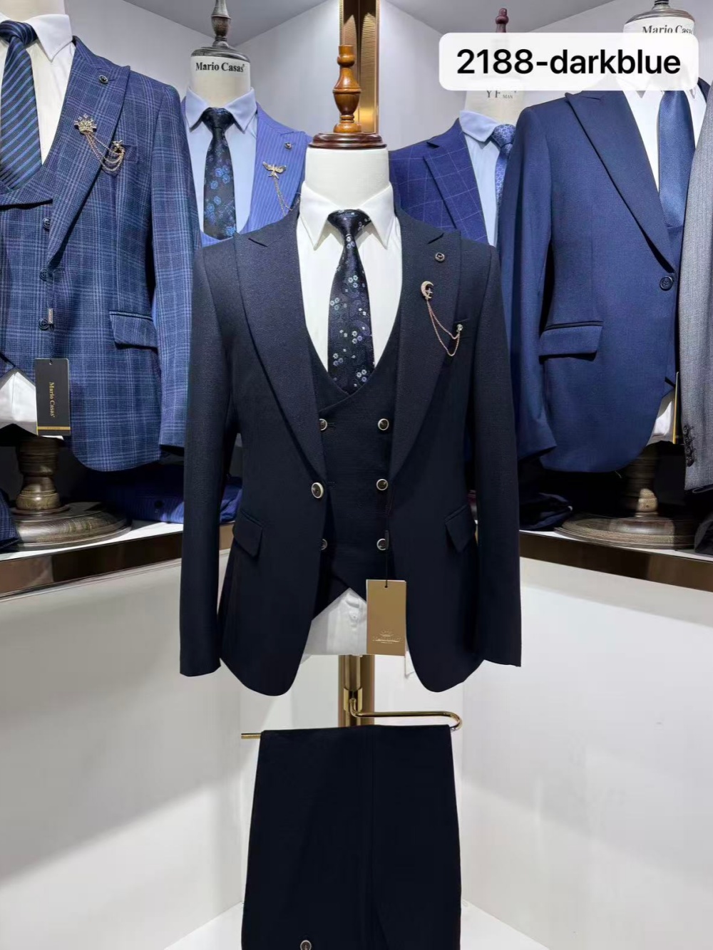 Dark Blue Men's Formal Suit Se - огляд і ціна Men'S Formal Wear For Wedding Guest