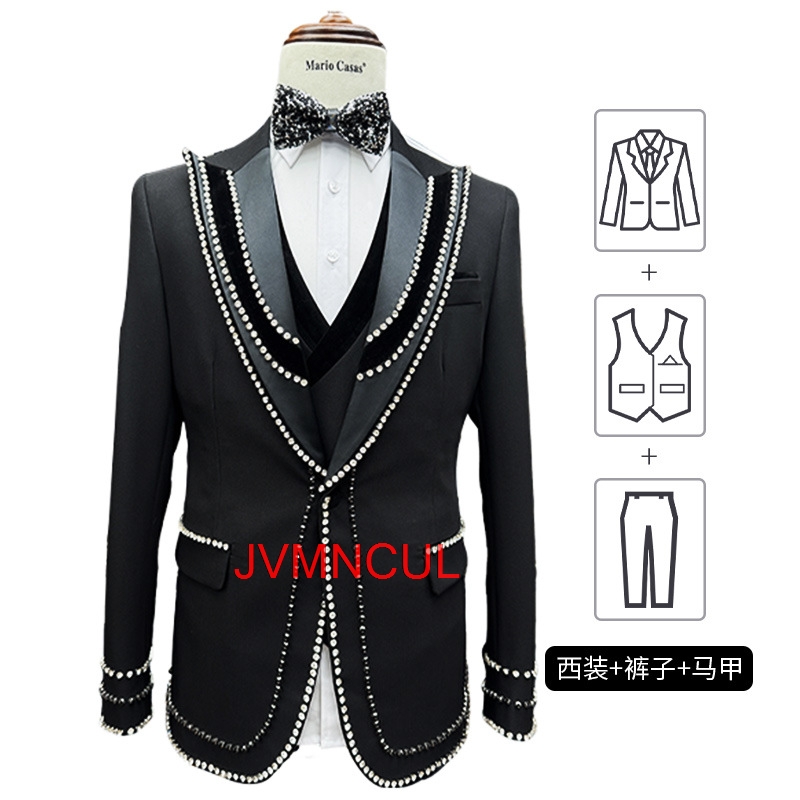 Men's Fashion 3 Piece Suit Sli - огляд і ціна Men'S Formal Wear For Reception