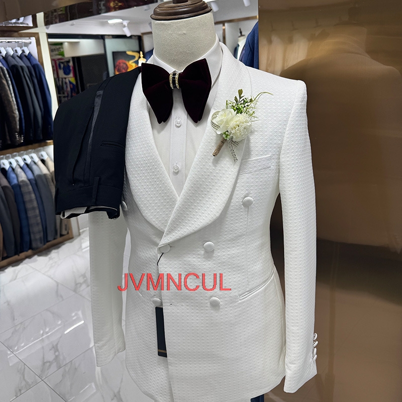 Men's Jacquard 3 Piece Suit Ta - огляд і ціна Men'S Formal Wear For Reception