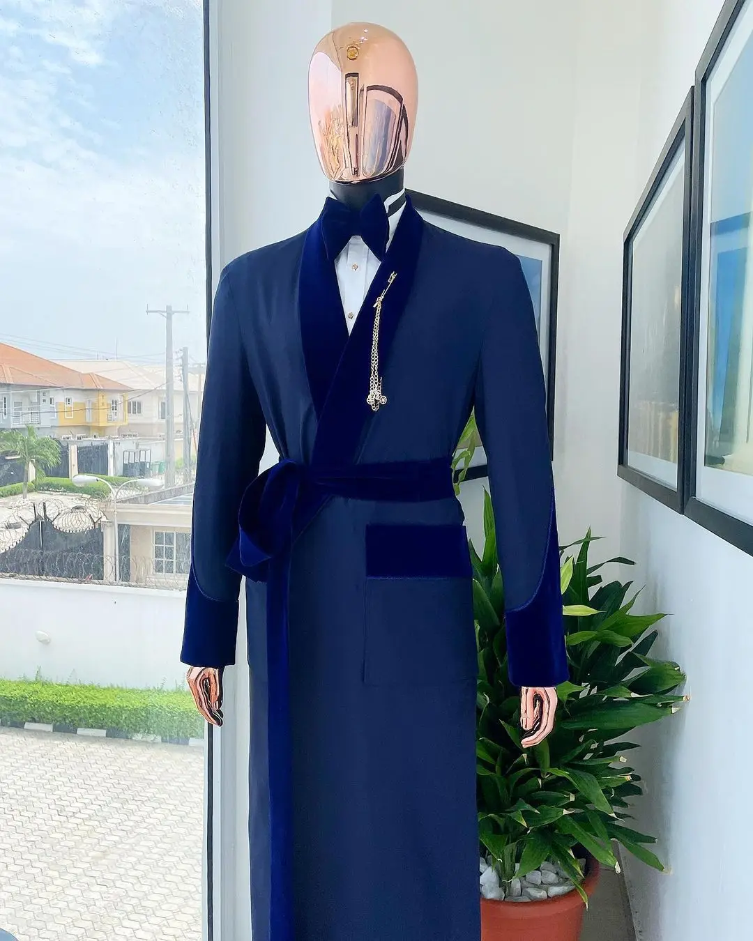 Tailor Made Royal Blue Men Sui - огляд і ціна Men'S Formal Wear Belt